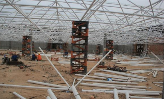 宜都盘点钢结构网架装配的步履和相关关注变乱